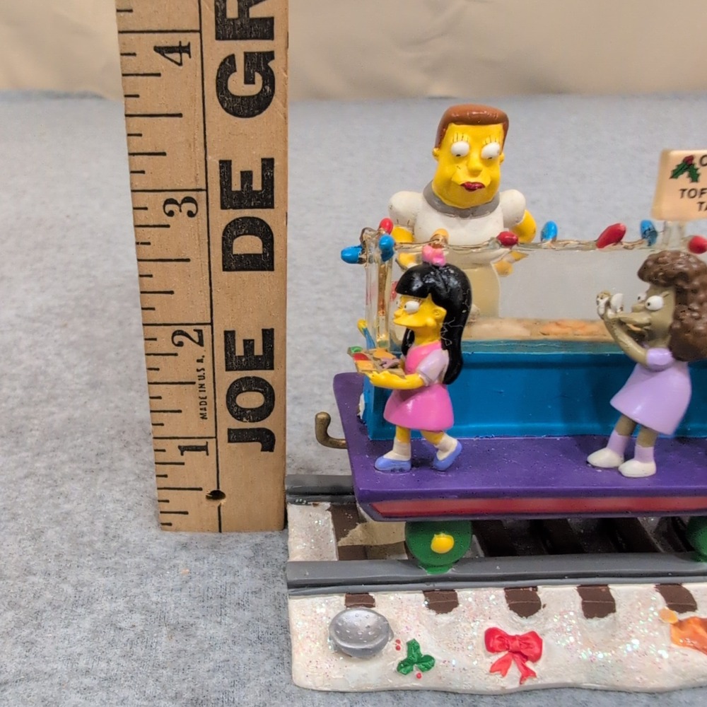 The Simpsons Christmas Express Servin Up Cheer Tofu Turkey Sculpture 2005 - Picture 2 of 6